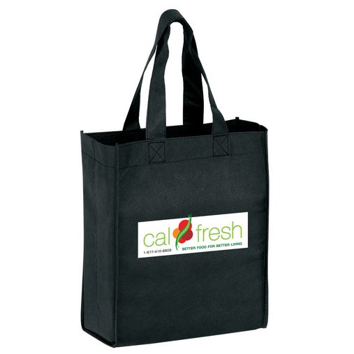 Recession Buster Non-Woven Tote Bag w/Full Color (8"x4"x10") - Color Evolution